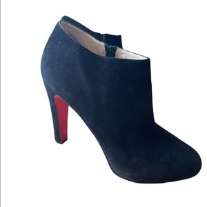 Christian Louboutin Suede Ankle Boots